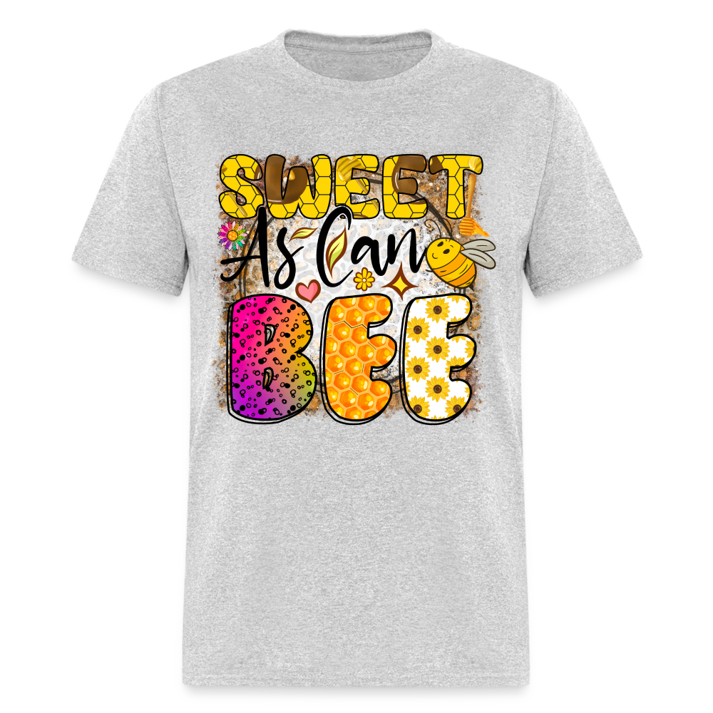 Sweet As Can BEE T-Shirt - heather gray
