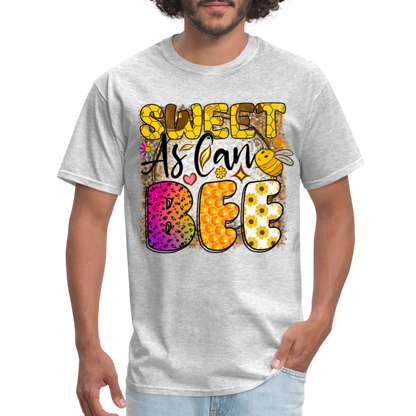 Sweet As Can BEE T-Shirt - heather gray