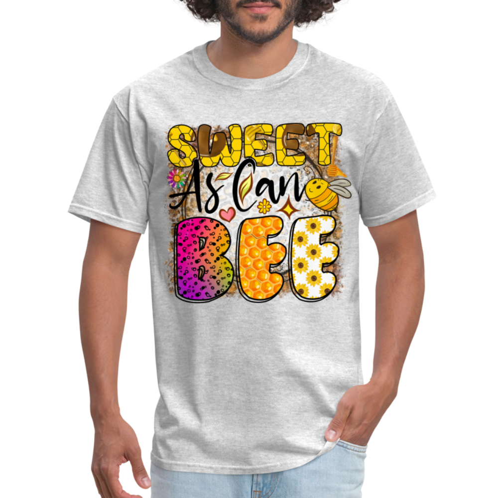 Sweet As Can BEE T-Shirt - heather gray