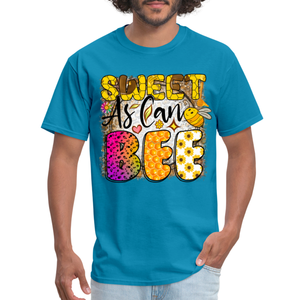Sweet As Can BEE T-Shirt - turquoise