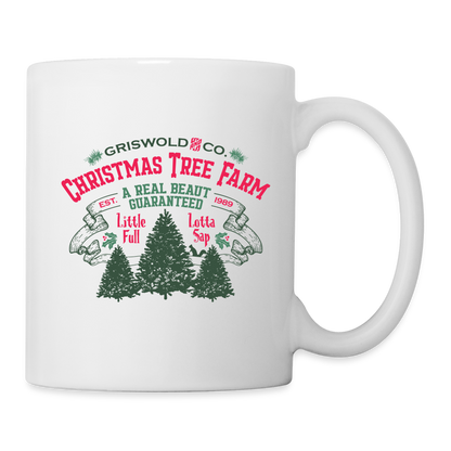 Griswold Christmas Tree Farm Mug - white