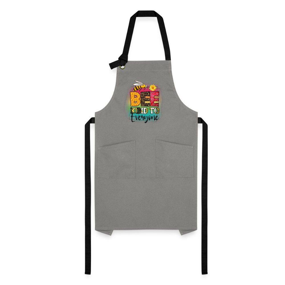 BEE Kind to Everyone - Artisan Apron - gray/black