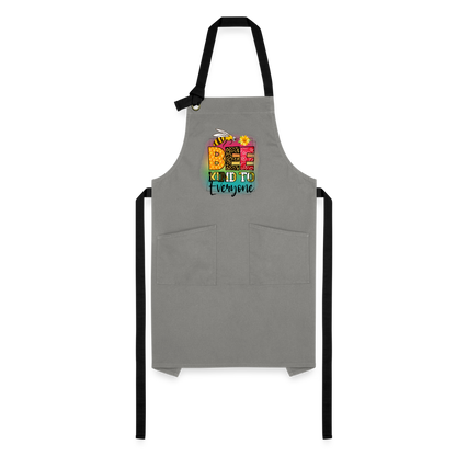 BEE Kind to Everyone - Artisan Apron - gray/black