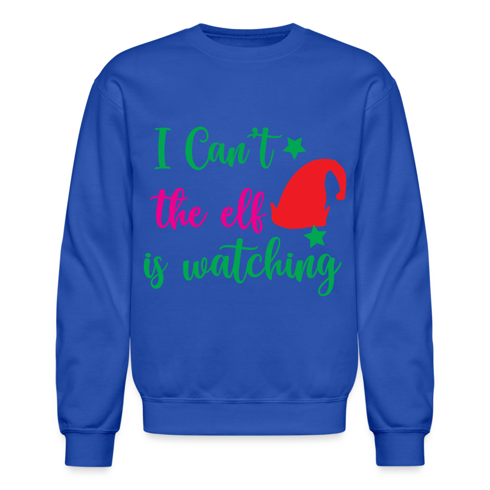 I Can't The Elf Is Watching - Sweatshirt - royal blue