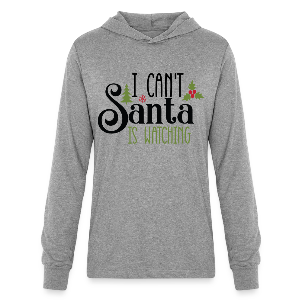 Unisex Long Sleeve Hoodie Shirt - heather grey