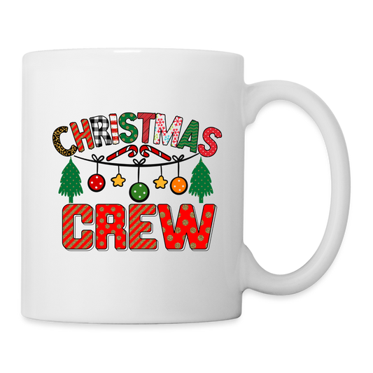 Christmas Crew Mug - white