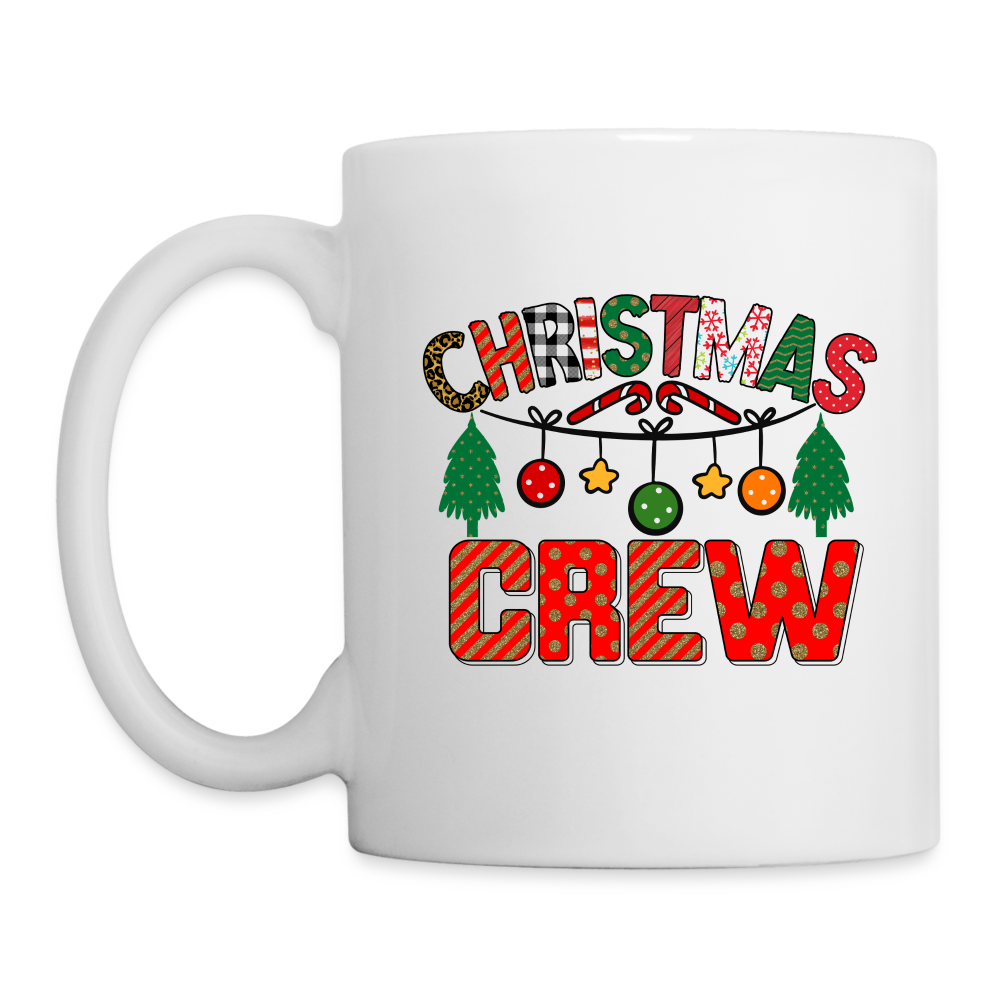 Christmas Crew Mug - white
