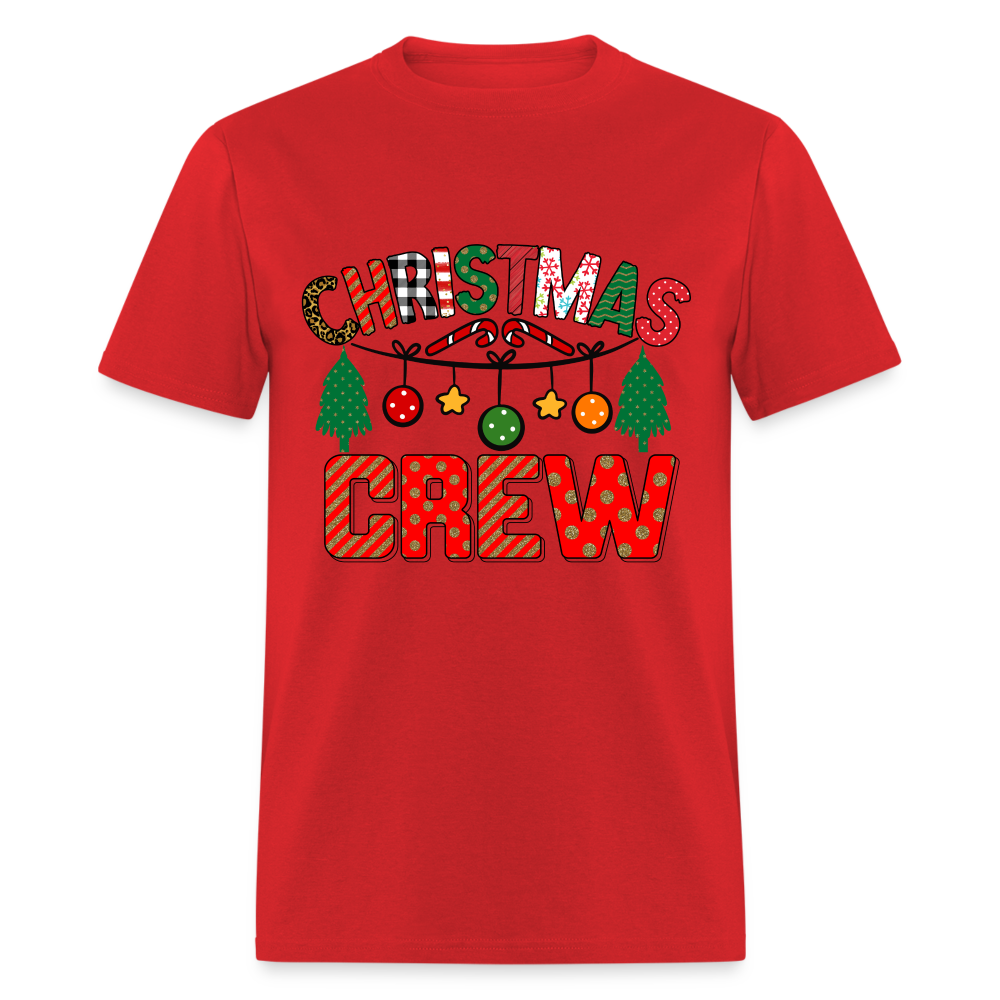 Christmas Crew T-Shirt - red