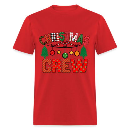 Christmas Crew T-Shirt - red