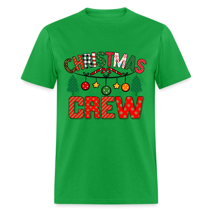 Christmas Crew T-Shirt - bright green