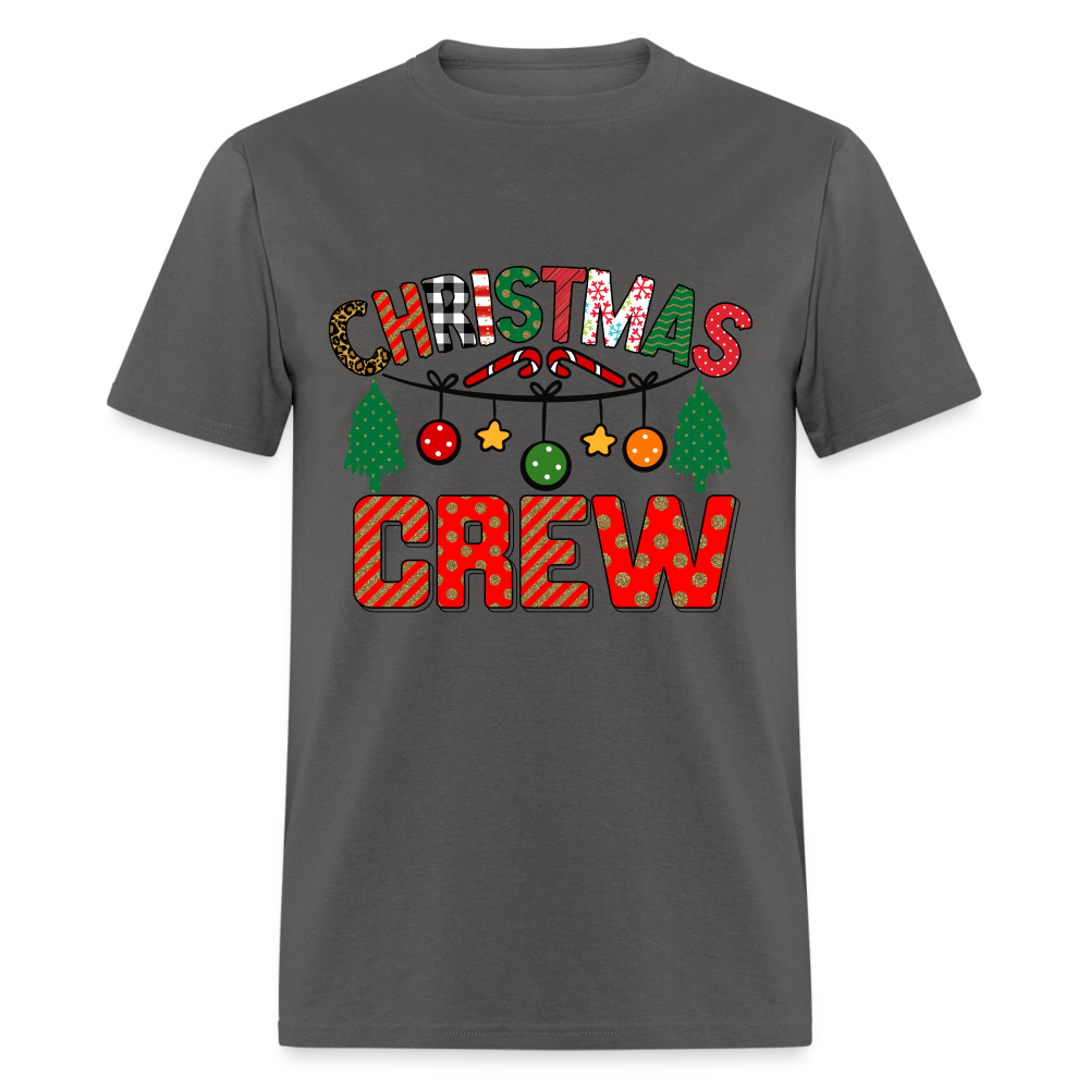 Christmas Crew T-Shirt - charcoal