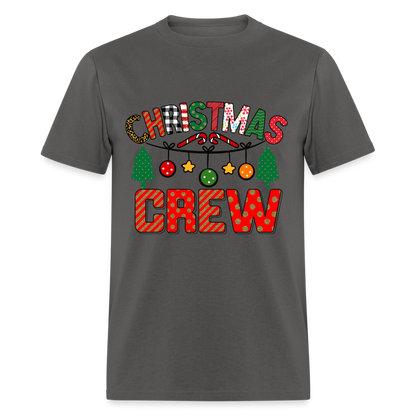 Christmas Crew T-Shirt - charcoal