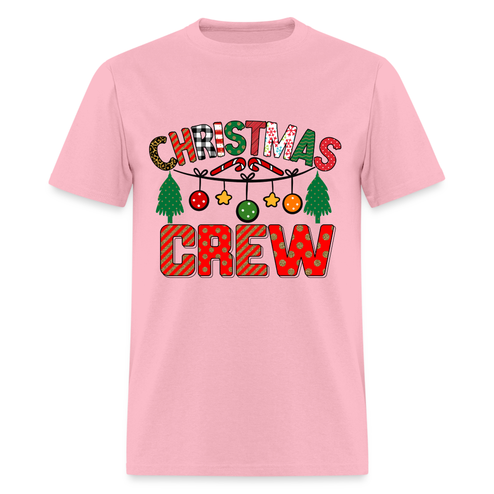 Christmas Crew T-Shirt - pink