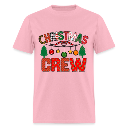 Christmas Crew T-Shirt - pink
