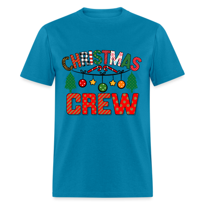 Christmas Crew T-Shirt - turquoise