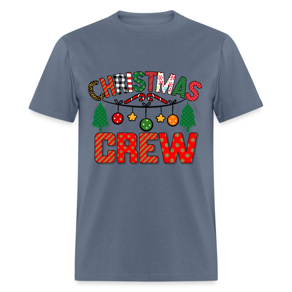 Christmas Crew T-Shirt - denim