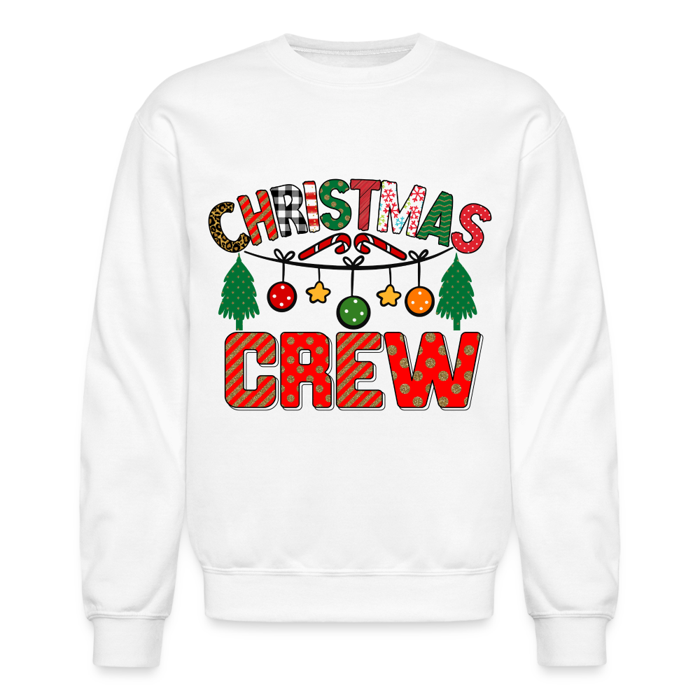 Christmas Crew Sweatshirt - white