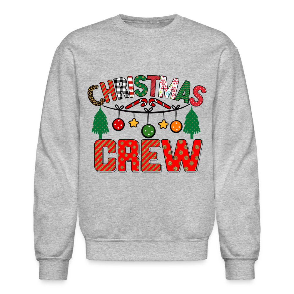 Christmas Crew Sweatshirt - heather gray