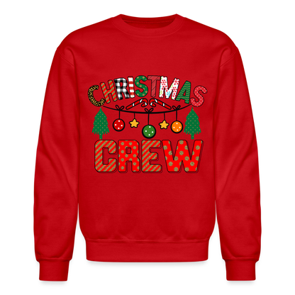Christmas Crew Sweatshirt - red