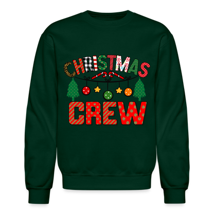 Christmas Crew Sweatshirt - forest green