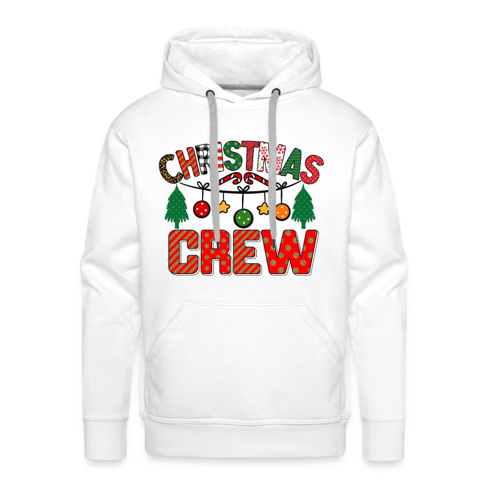 Christmas Crew - Men’s Premium Hoodie - white