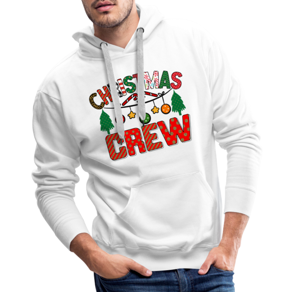 Christmas Crew - Men’s Premium Hoodie - white