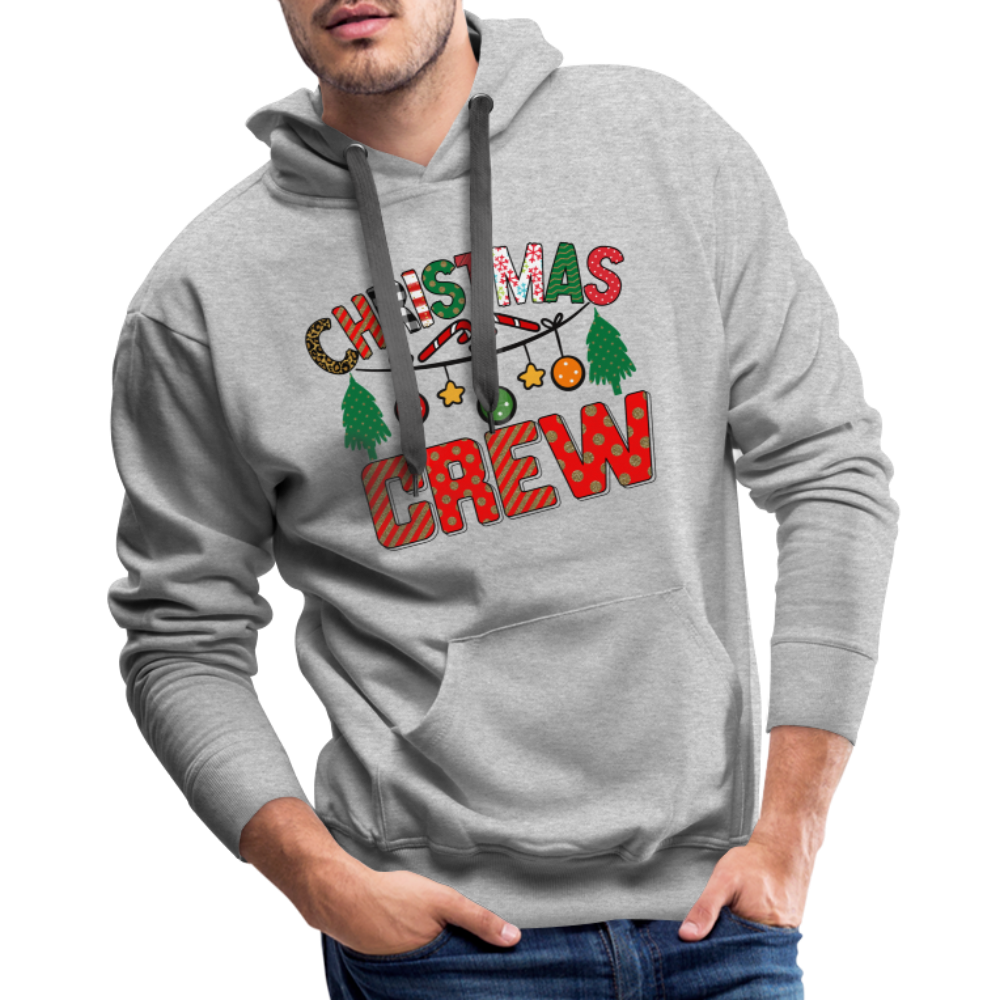 Christmas Crew - Men’s Premium Hoodie - heather grey
