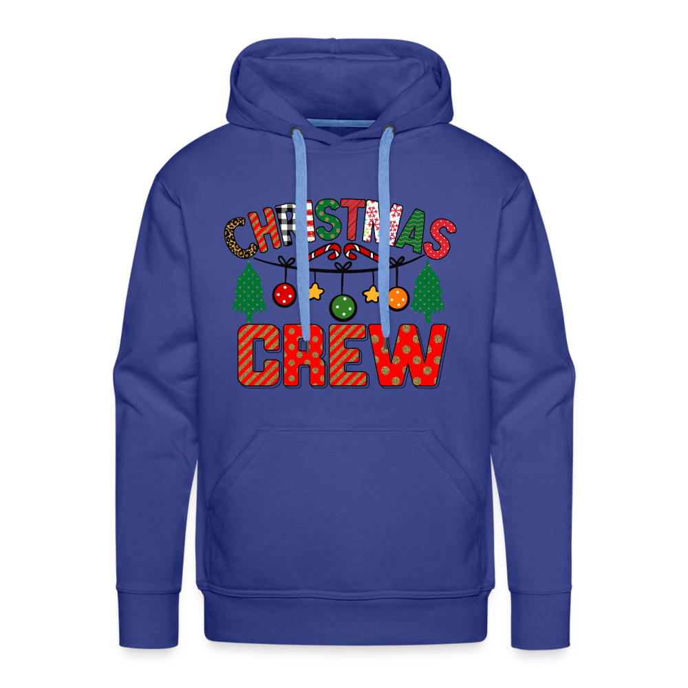 Christmas Crew - Men’s Premium Hoodie - royal blue