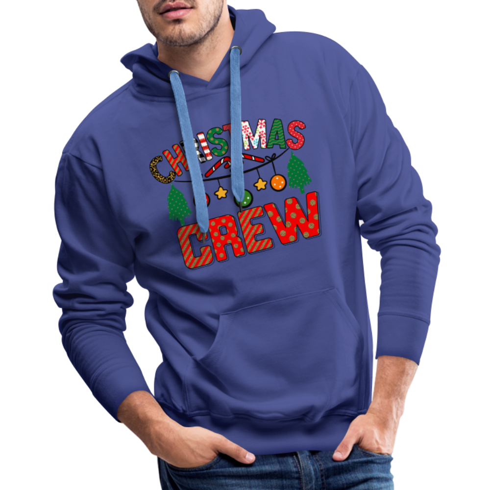 Christmas Crew - Men’s Premium Hoodie - royal blue