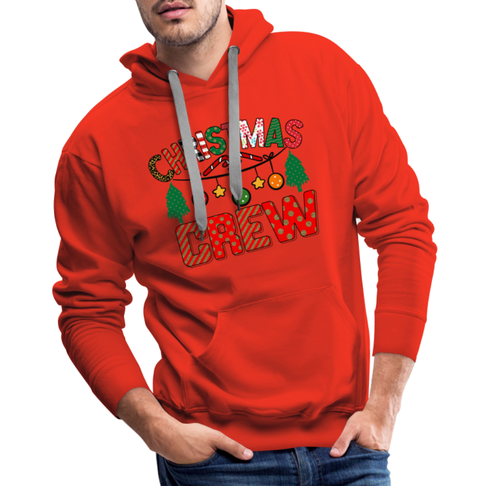 Christmas Crew - Men’s Premium Hoodie - red