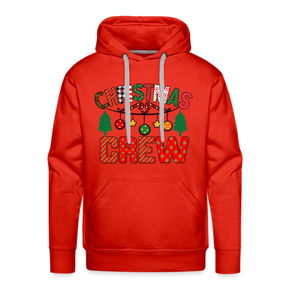 Christmas Crew - Men’s Premium Hoodie - red
