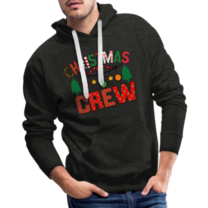 Christmas Crew - Men’s Premium Hoodie - charcoal grey