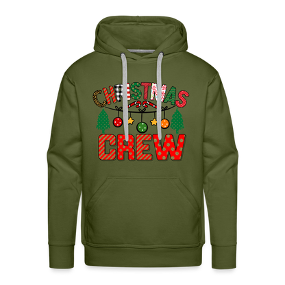 Christmas Crew - Men’s Premium Hoodie - olive green