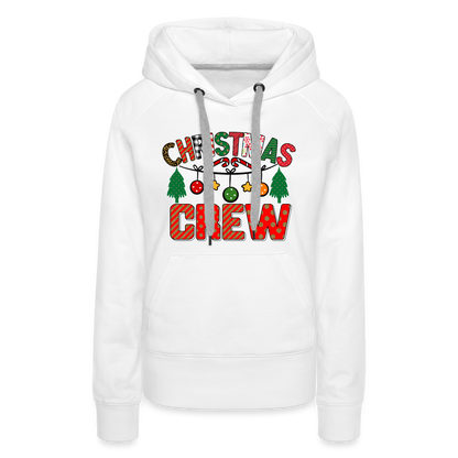 Christmas Crew - Women’s Premium Hoodie - white