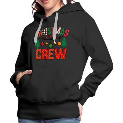 Christmas Crew - Women’s Premium Hoodie - black