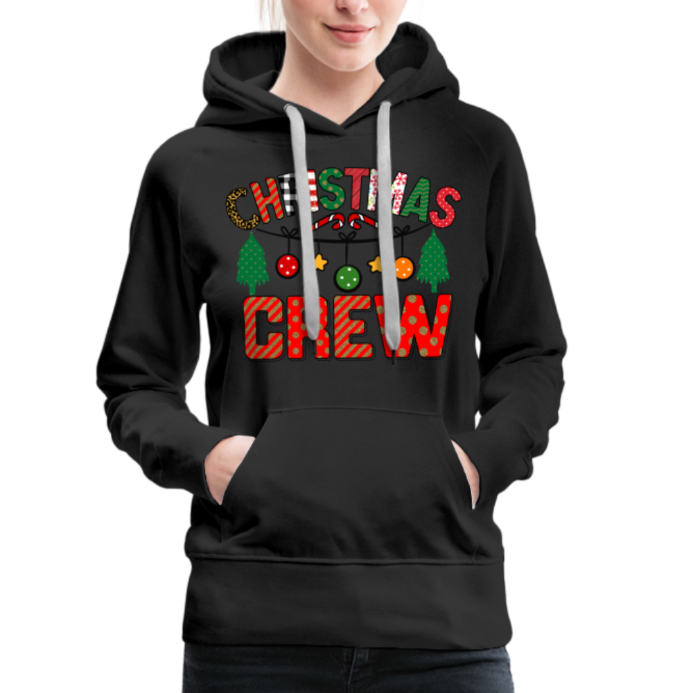 Christmas Crew - Women’s Premium Hoodie - black