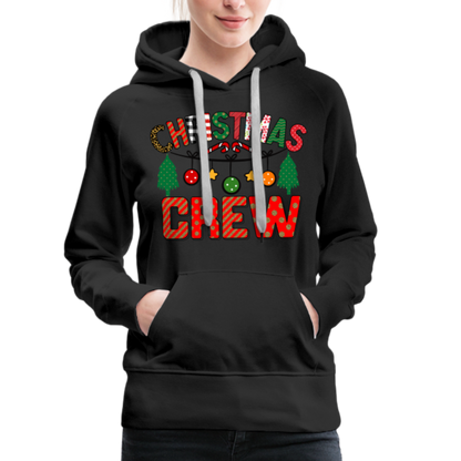 Christmas Crew - Women’s Premium Hoodie - black