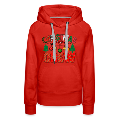 Christmas Crew - Women’s Premium Hoodie - red