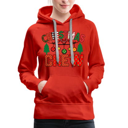 Christmas Crew - Women’s Premium Hoodie - red