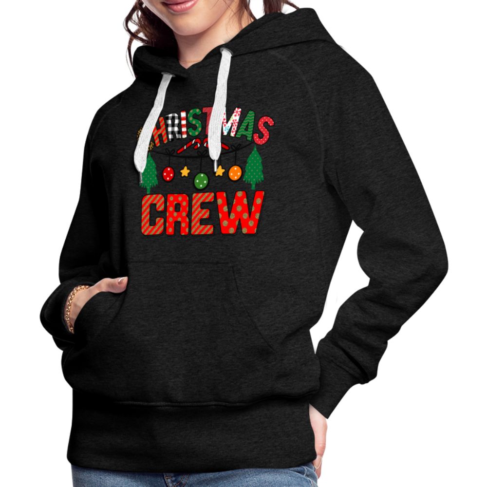 Christmas Crew - Women’s Premium Hoodie - charcoal grey