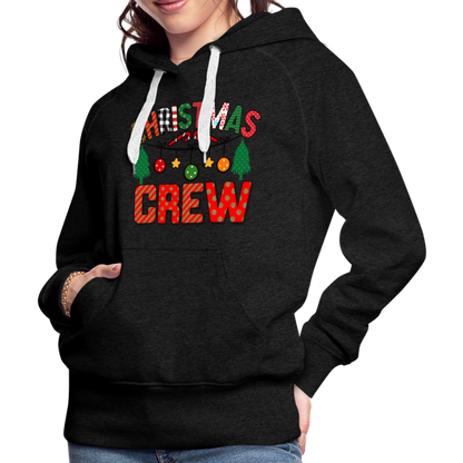Christmas Crew - Women’s Premium Hoodie - charcoal grey