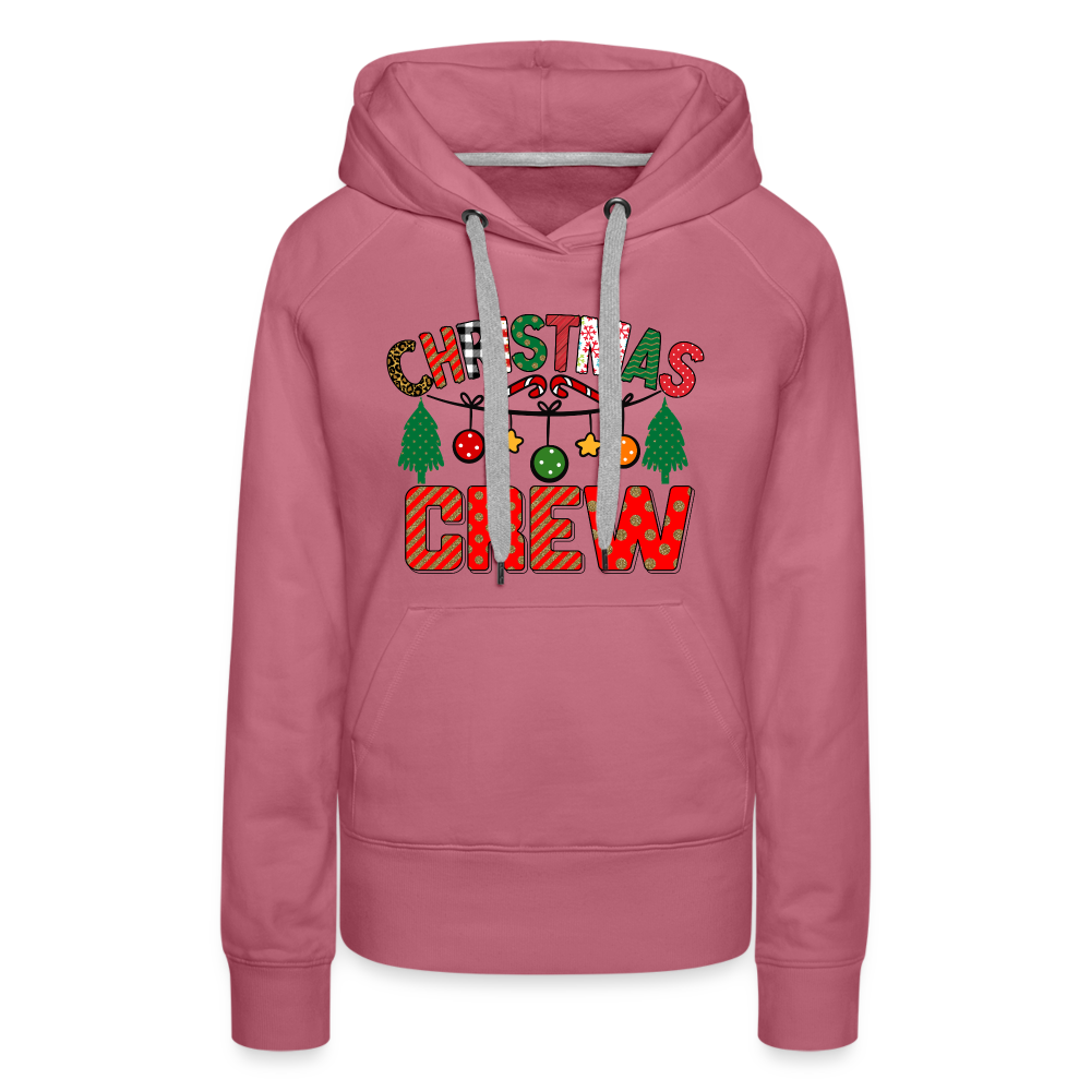 Christmas Crew - Women’s Premium Hoodie - mauve