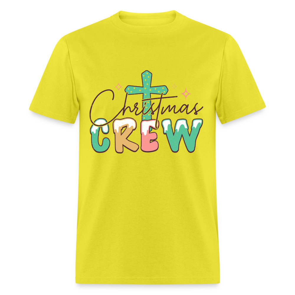 Christian Christmas Crew - Classic T-Shirt - yellow