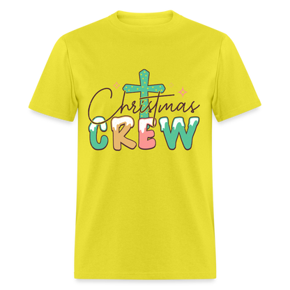 Christian Christmas Crew - Classic T-Shirt - yellow