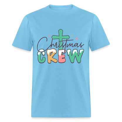 Christian Christmas Crew - Classic T-Shirt - aquatic blue