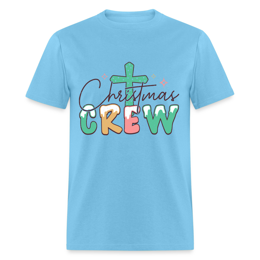 Christian Christmas Crew - Classic T-Shirt - aquatic blue
