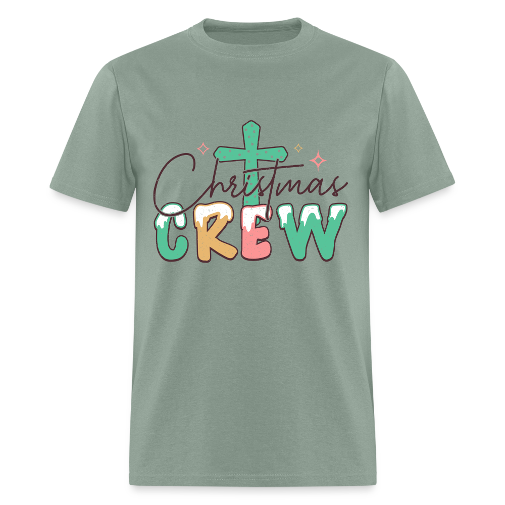 Christian Christmas Crew - Classic T-Shirt - sage