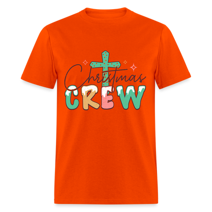 Christian Christmas Crew - Classic T-Shirt - orange