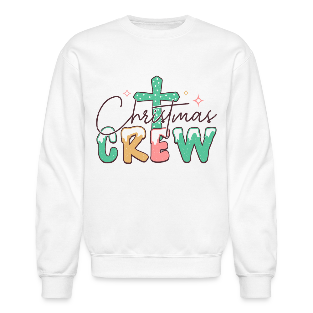 Christian Christmas Crew - Crewneck Sweatshirt - white
