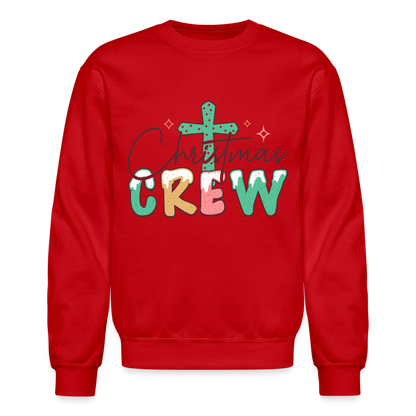 Christian Christmas Crew - Crewneck Sweatshirt - red